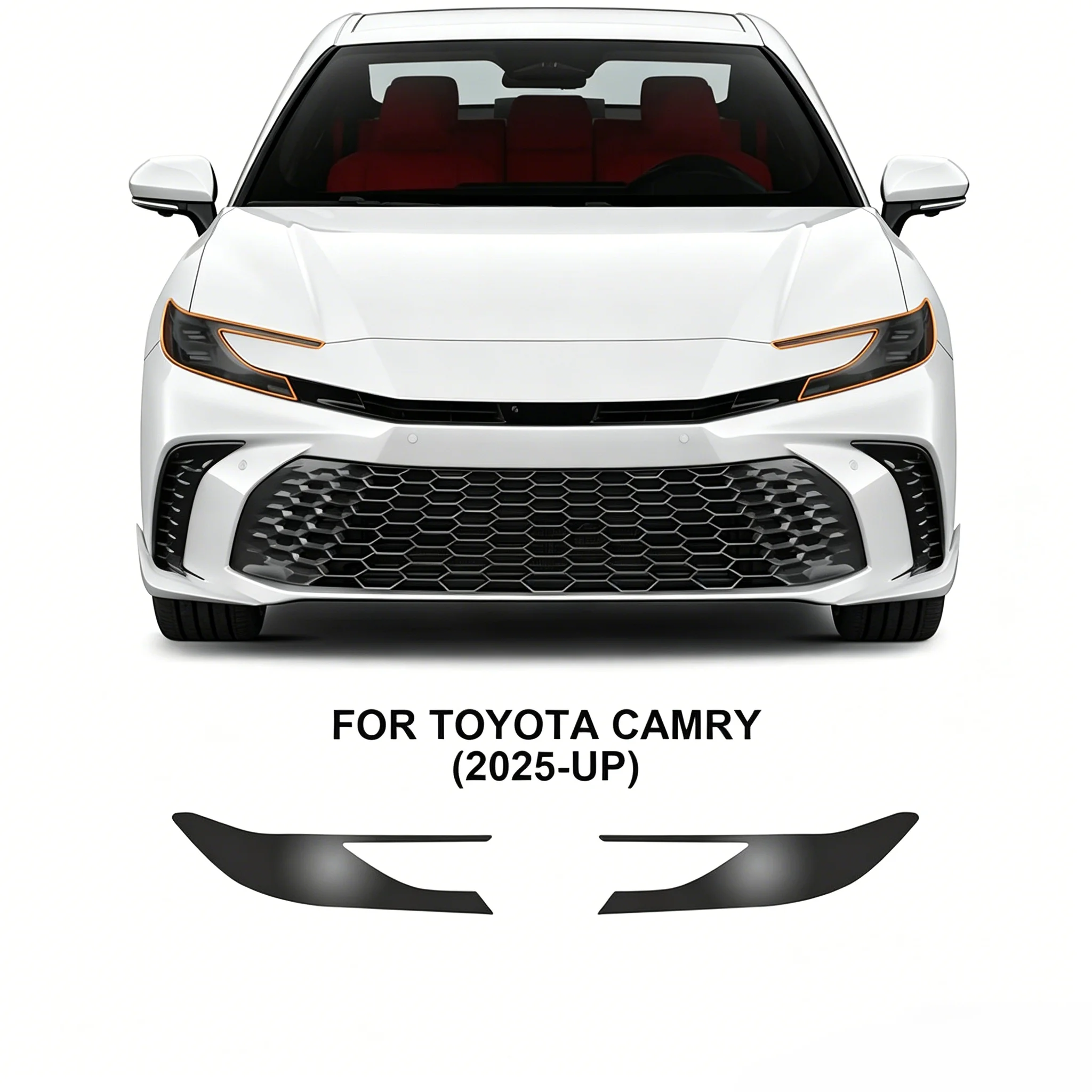 Folie für Toyota Camry 9. Generation XV80 2024-2026 Autoscheinwerfer Transparente TPU-Schutzfolie Auto-Rückansicht AB-Säulen-Schutzfolie – Detail 10