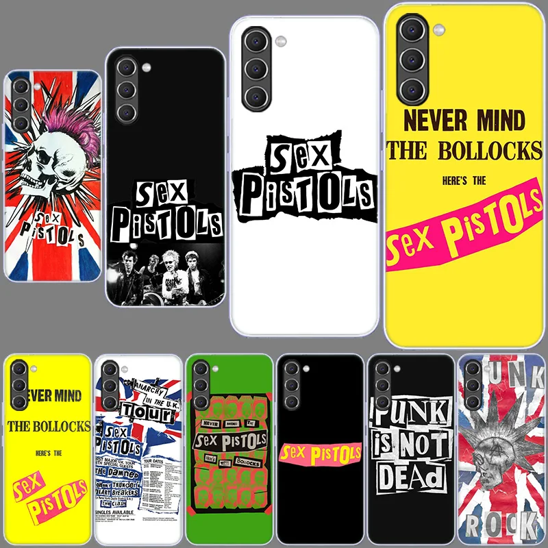 Punk rock Sex Pistols band Phone Case for Samsung A17 A37 A57 A55 A35 A25 A15 A54 A14 A24 A34 A13 A23 A33 A53 A07 A05S A04S A03