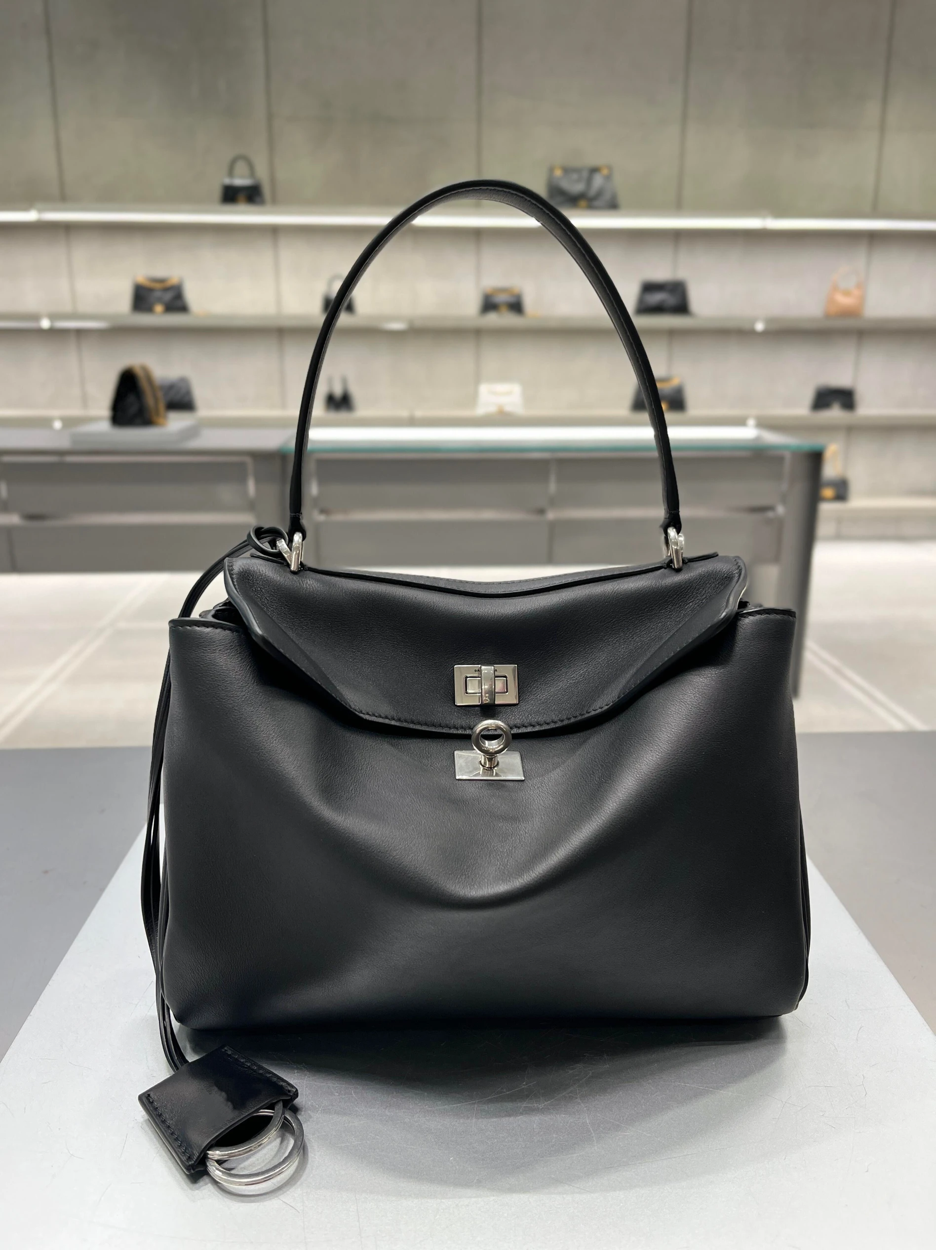 

Redeo Bag Parisian High-End Feelings Genuine Leather Tote Women's Large Handbag Single oulder Bag Underarm Bag