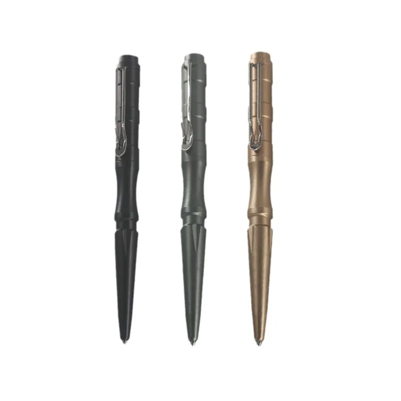 Outdoor Writing Multi-functional Tactical Pen Tip Anti-wolf Defense Pen Broken Window Survival Aluminum Alloy Tactical Pen