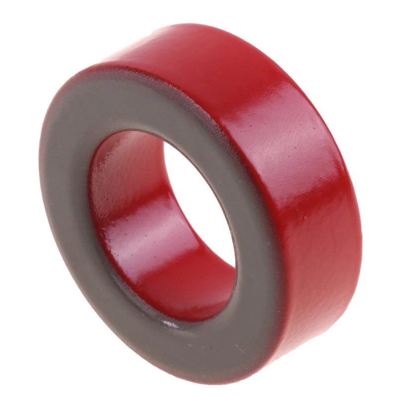 

40 * 24 * 14.5mm T157-2 ferrite ring iron core for inductors, iron powder core, red ring, low magnetic permeability