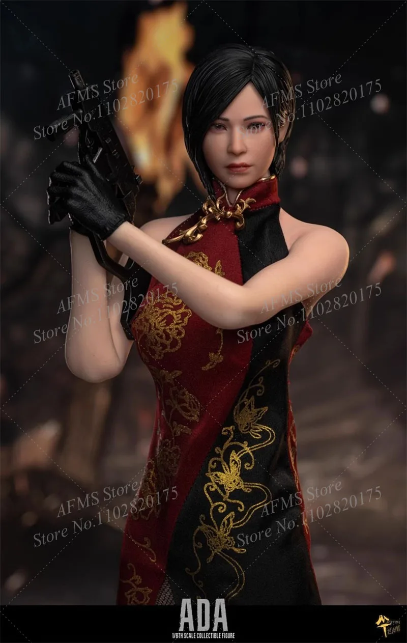 Master Team MTtoys018 1/6 scala da collezione figura Ada Wong doppia testa occhi mobili cheongsam Ver 12 pollici donne Action Figure