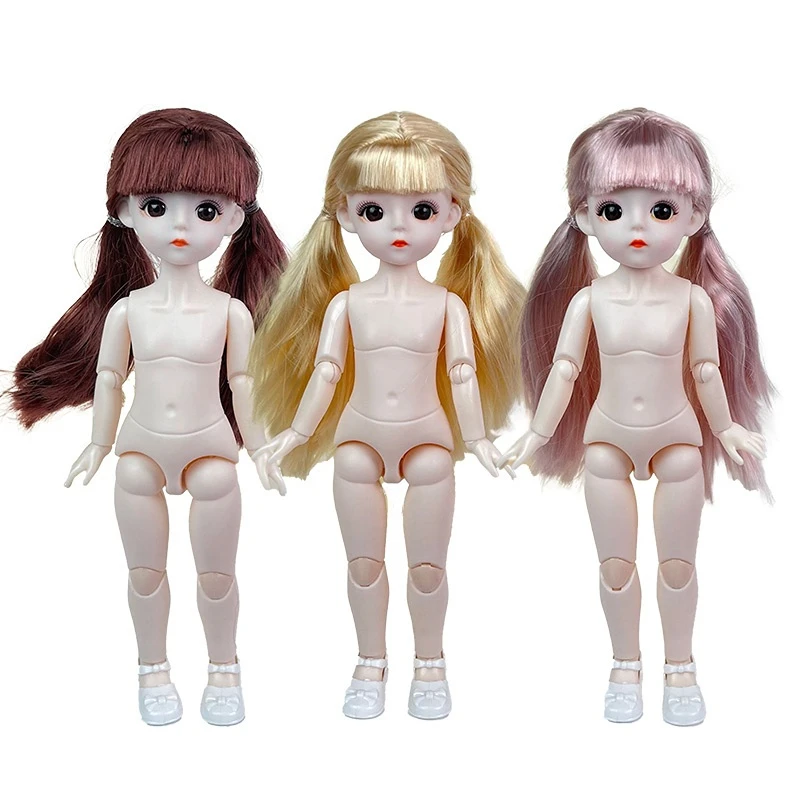 Cute 30cm Doll Princess Doll Joint Moveable Doll Kids Girls Birthday Gift 1/6 Bjd Doll Toy