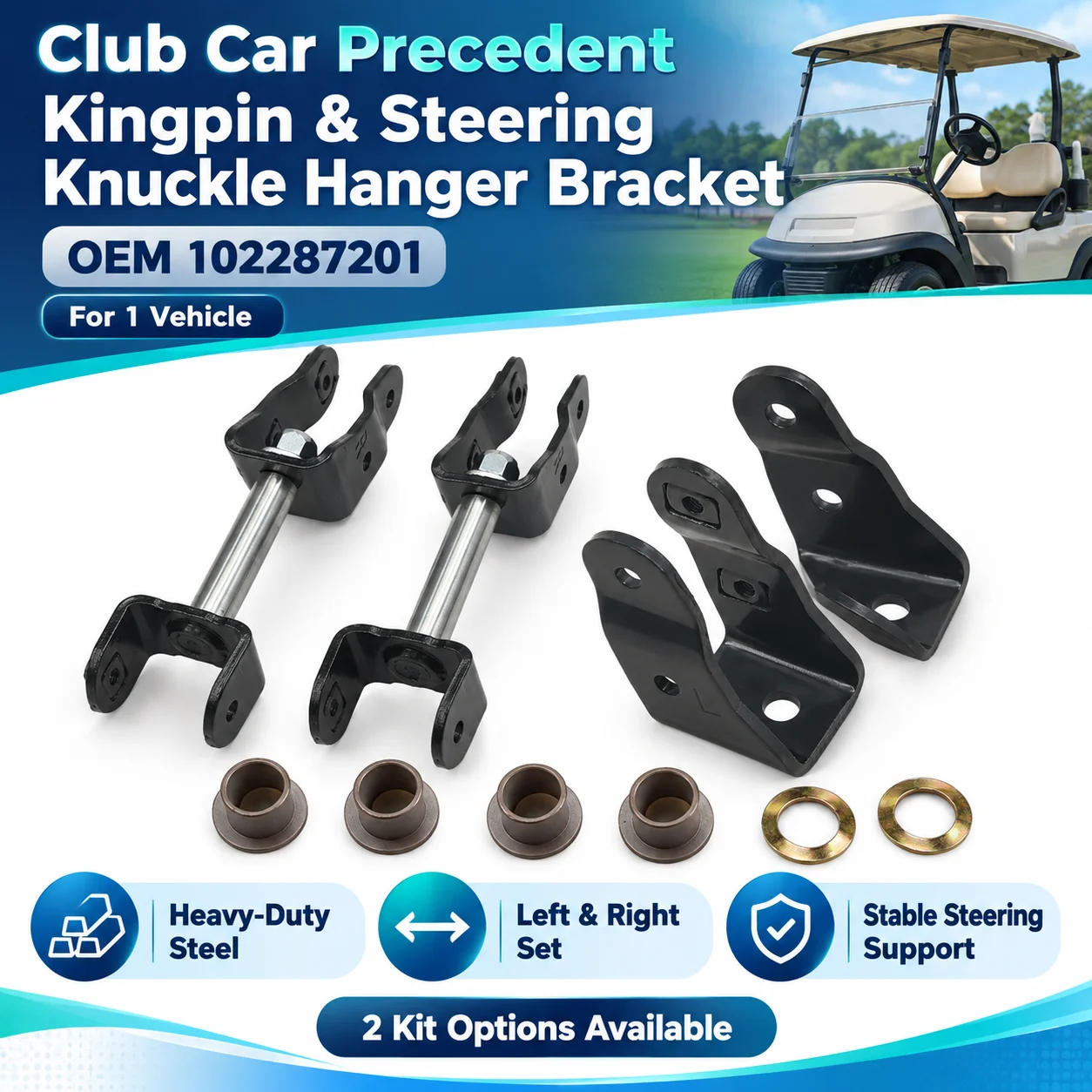 clubcar-precedent-golf-cart-kingpin-steering-knuckle-hanger-bracket-oem-102287201