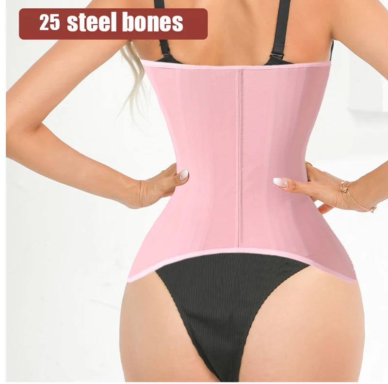 AfruliA 4XS 3XS Hourglass Waist Trainer Corset Mesh Shapewear Slimming Sheath Body Shaper Fajas Colombianas Girdled Fitness Belt