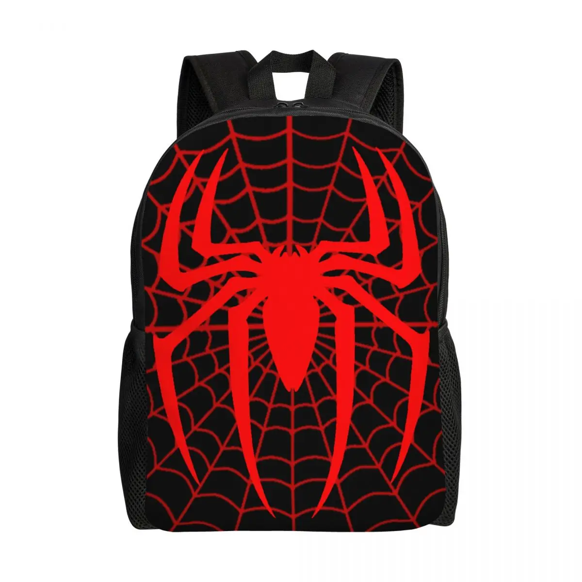 Zaino da supereroe personalizzato Spiderman Cartoon per uomo donna borsa da scuola resistente all'acqua con stampa Bookbag