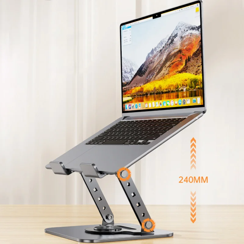 360 ° Вращающийся металлический многофункциональный кронштейн для ноутбука и планшета, увеличенный складной портативный офисный универсальный кронштейн 360 ° Вращающийся металлический многофункциональный кронштейн для ноутбука и планшета, увеличенный складной портативный офисный универсальный кронштейн
