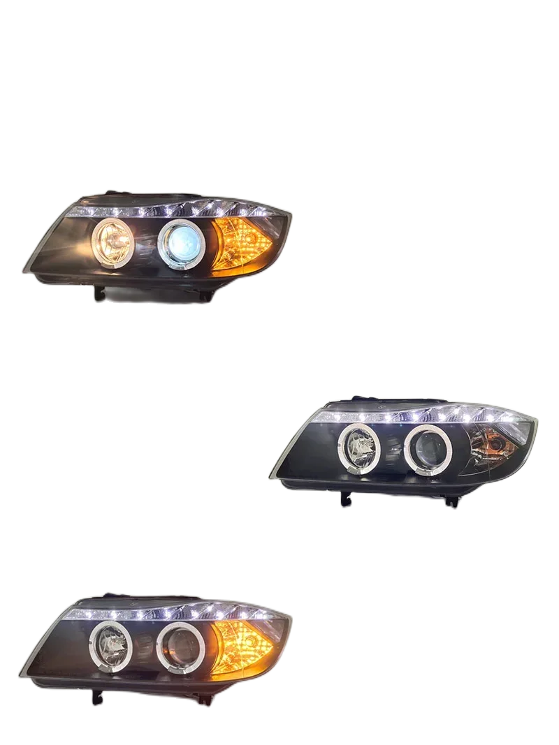 

Front Headlight for BMW E90 modified 318i 320 325 headlamp Daytime Running DRL Turn signal