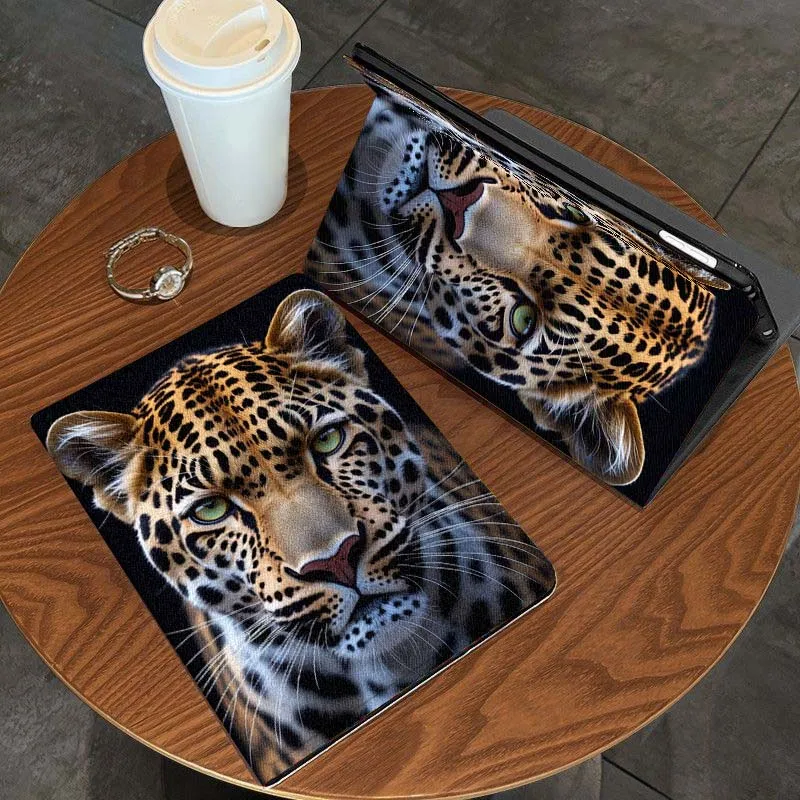 

Крутой леопардовый музыкальный узор для iPad Pro Air Mini 2 3 4 5 6 7 7 8 9 10 11 10,2 9,7 10,5 10,9 11 13 дюймов Чехол для планшета