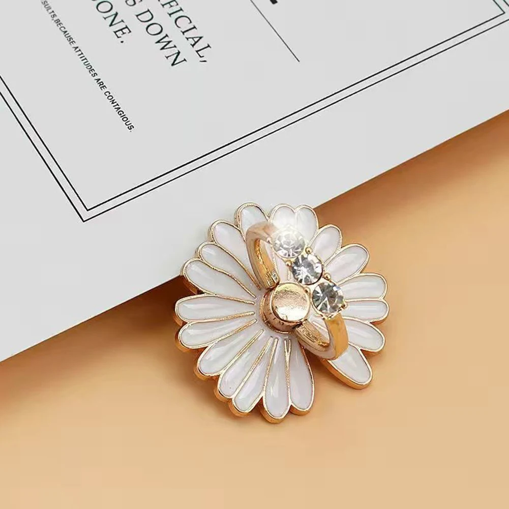 Anillo de hebilla de Metal para teléfono móvil, soporte de hebilla de anillo para teléfono móvil a la moda, soporte de escritorio multifuncional, 1 ud.