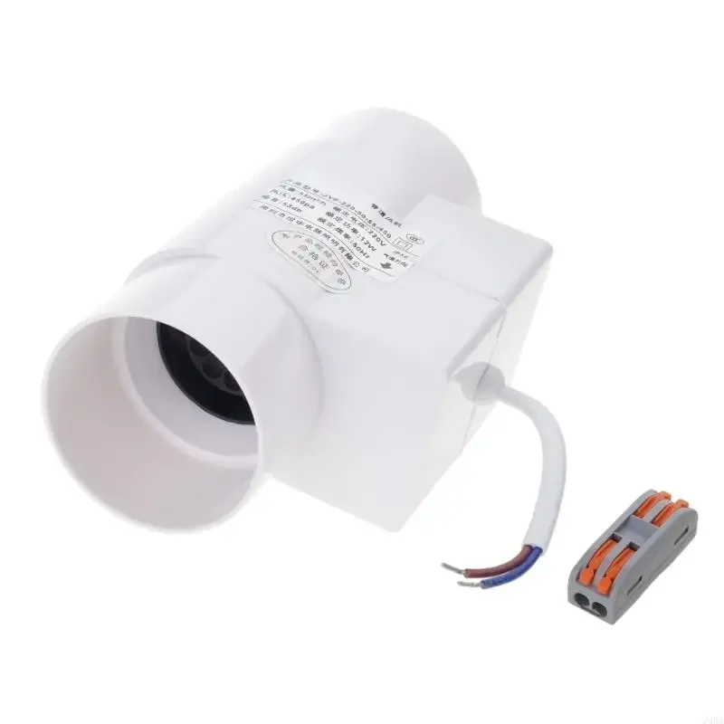 Inline Duct Fan Ventilation Exhaust Boosters Fan Filter Duct 12W Extractor