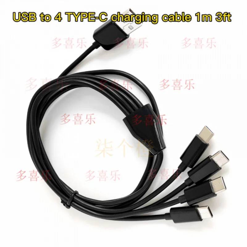 WW for    1m 3ft 4 in 1 USB Type C Charging Cable Multiple  Adapter