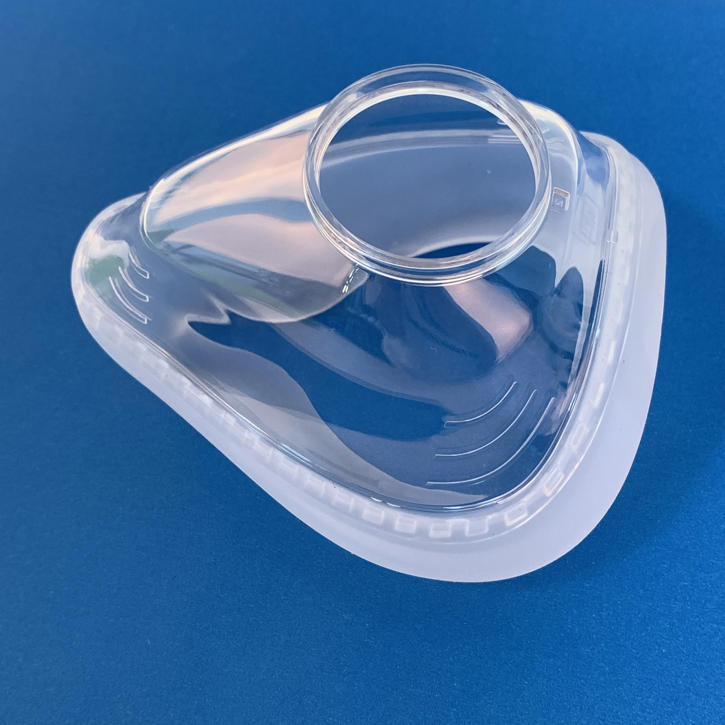 1 paquete de cojín de repuesto para máscara CPAP para Airfit/Airtouch F20, máscara facial completa cubre boca y nariz, ajuste cómodo en el marco original