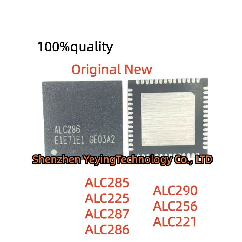 1Pcs Alc221-Gr Alc221 Alc256 Alc256-Cgt Alc290 Alc285-Cg Alc285 Alc225-Cg Alc225 Alc287-Cg Alc287 Alc286-Cg Alc286