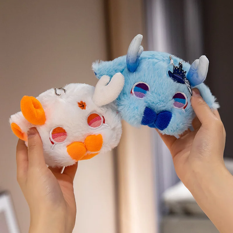 Porte-monnaie en peluche Game Impact pour enfants, portefeuille chat mignon pour femmes, accessoires de cosplay pour filles, cadeaux animés, sac à main Kaedehara Kazuha