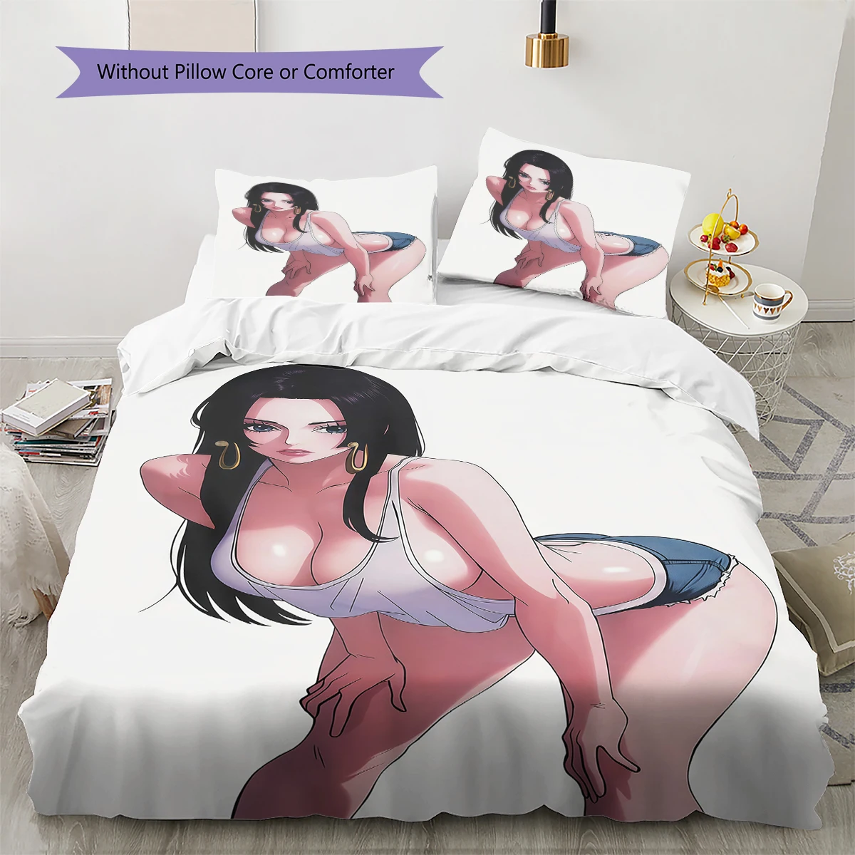 Nico Robin Soft and Comfortable Duvet Cover,Children's Bedding Set Gift,Extra Large Size, Various Sizes Available -HYQ35