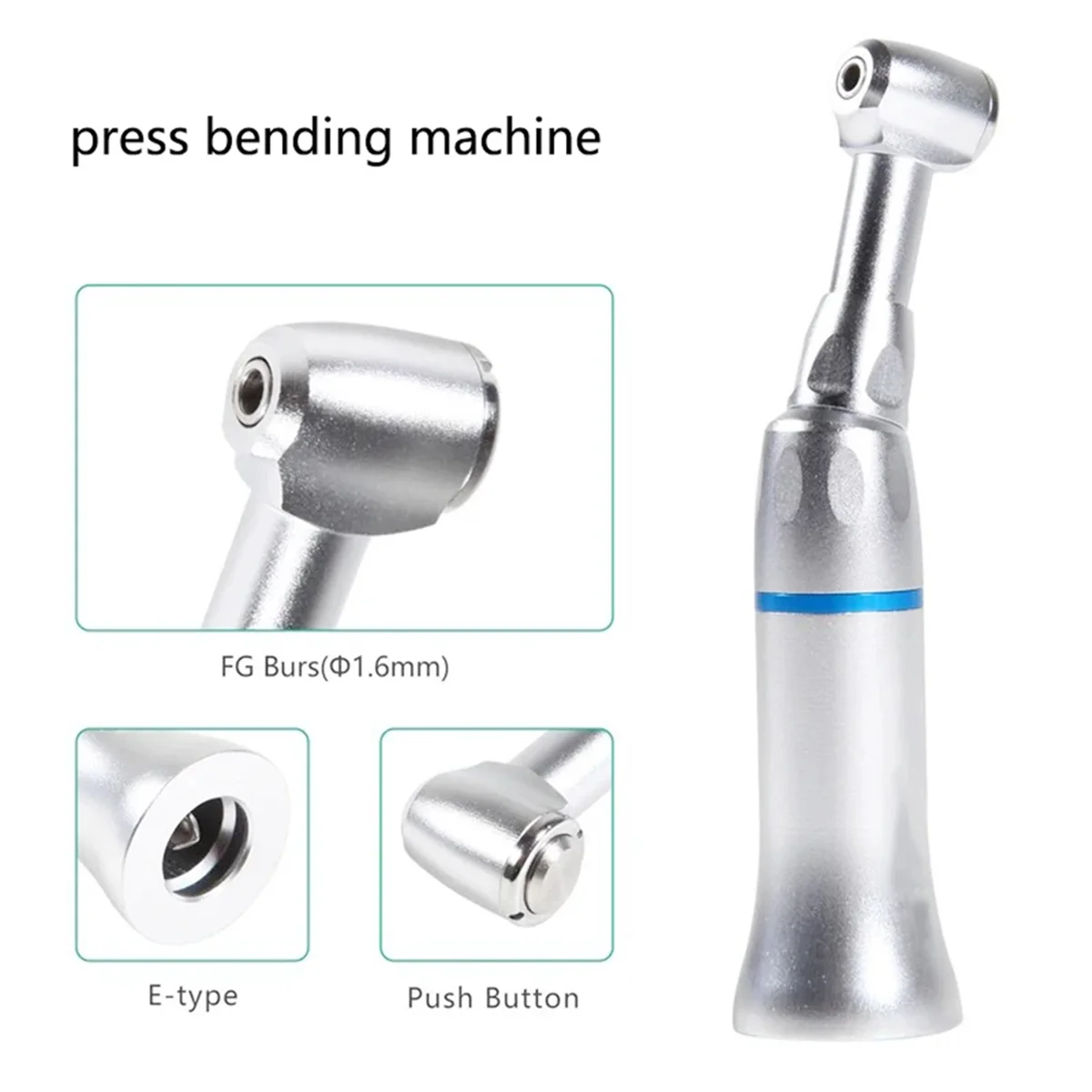 Low-Speed Handpiece Handpiece Mini-Head Push Canister Type Turbine Dental Handpiece Latch Bur