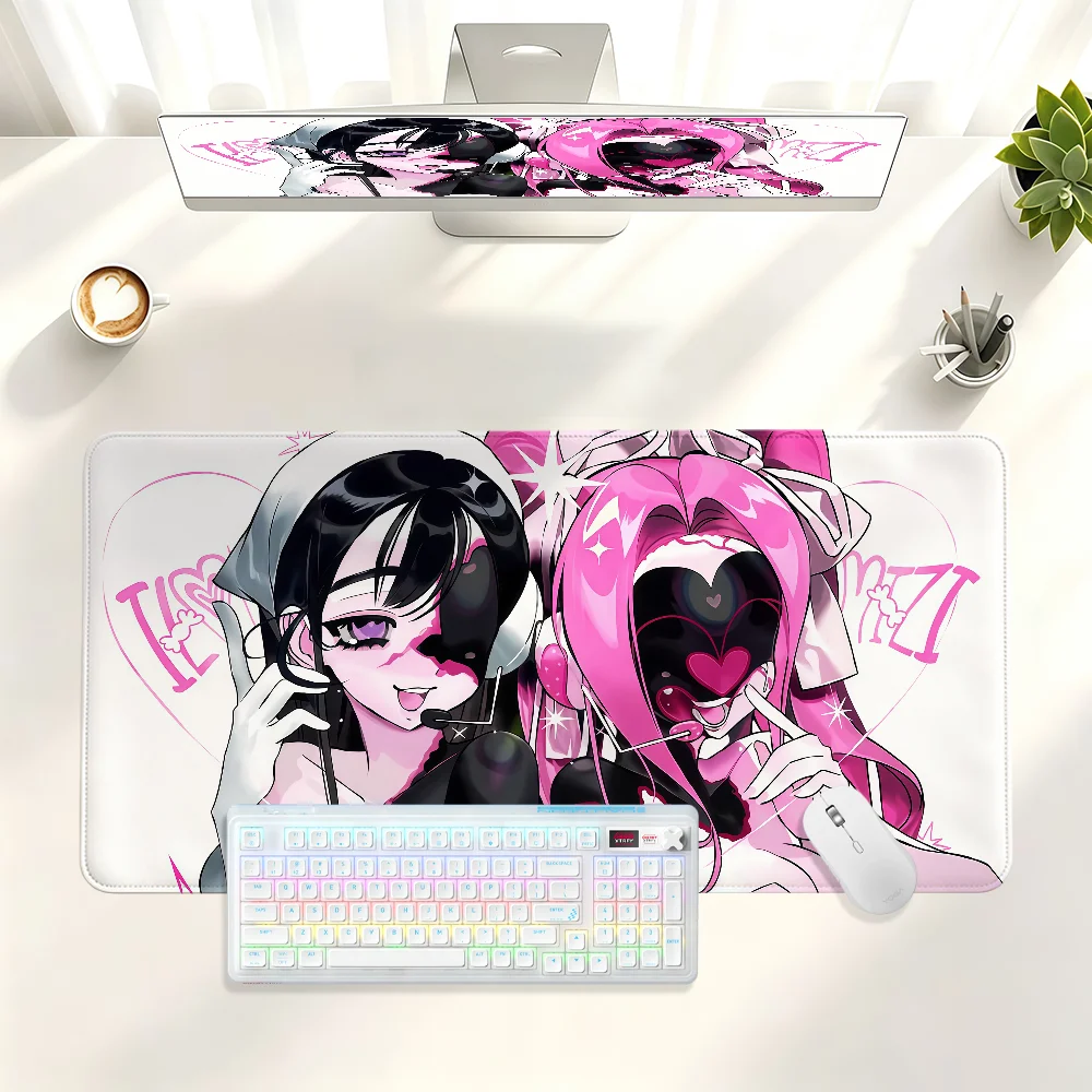 Anime Cool Tv Zombie A-Alien Stage Mouse Pad Large Non-slip Lockedge Desktop Computer Desk Mat Keyboard MousePad Office Student