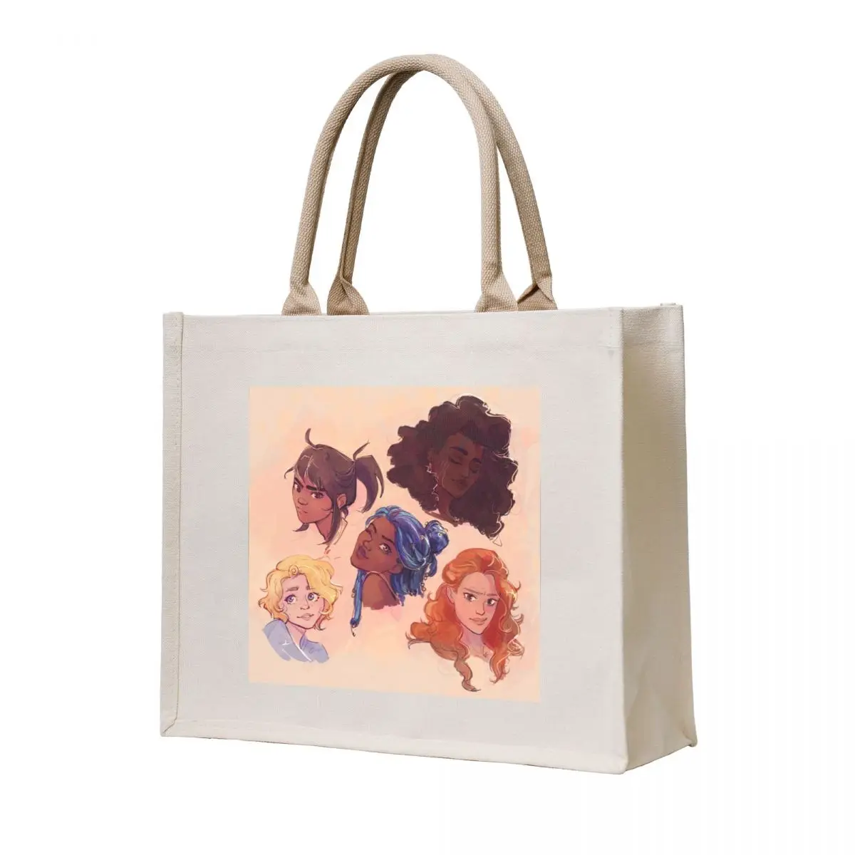 

Lunar Girls- LINK TO NEW VERSION IN DESCRIPTION Tote Bag shopper bags for women Handbags Shopper handbag the tote bag