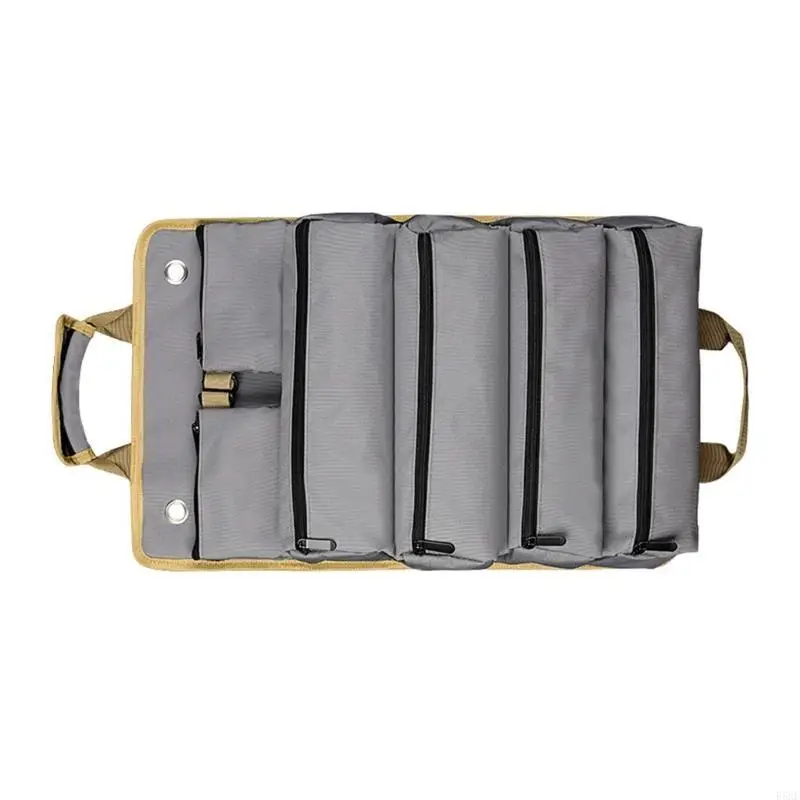 

2025 New Roll Up Tool Bag Wrench Screwdriver Carrying Bucket Storage Case