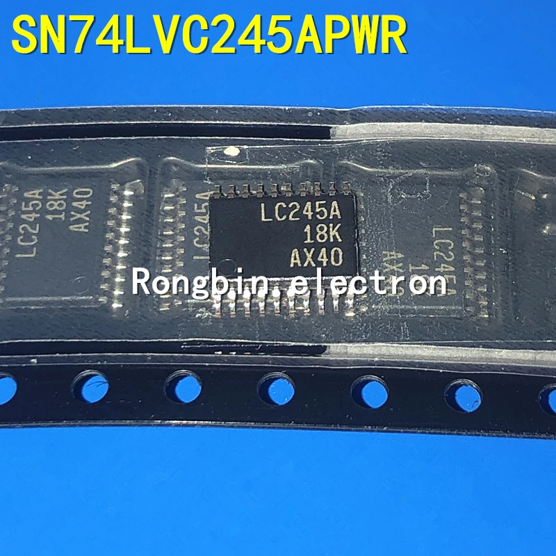 10PCS NEW SN74LVC245APWR TSSOP20 Transceiver chip 74LVC245 LC245A