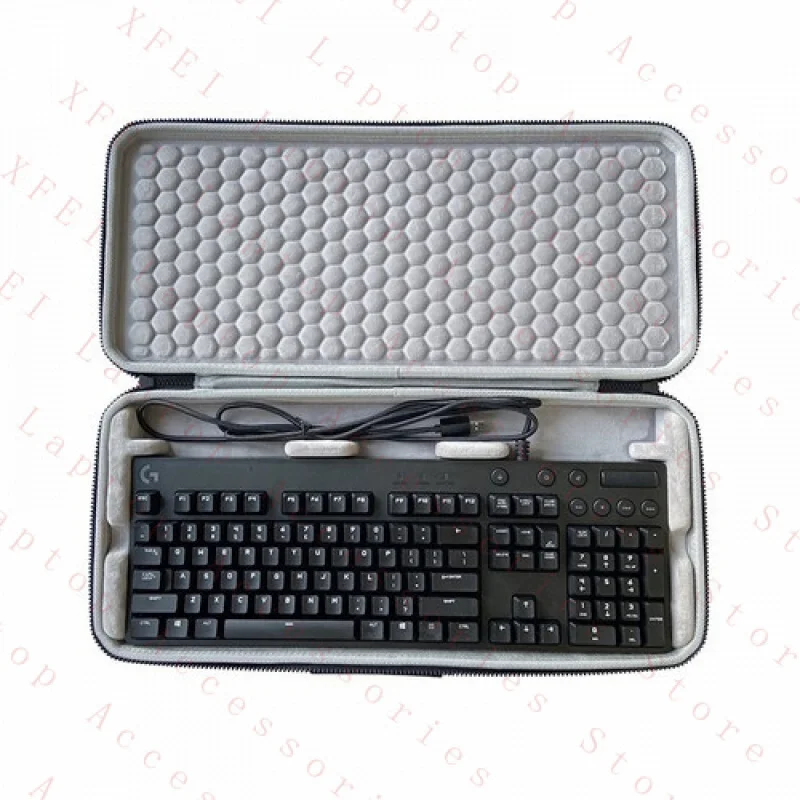 F Portable Storage Protective Carry Case Box For Logitech G610 Wired Keyboard