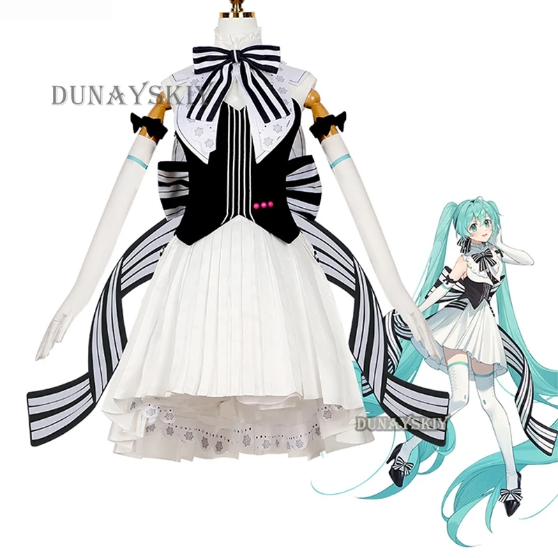 MIKUUU Symphony 2025 Cosplay Costume Musician Dress Girl Lolita Dress Woman College Style Dresses For Anime Role-playing Party