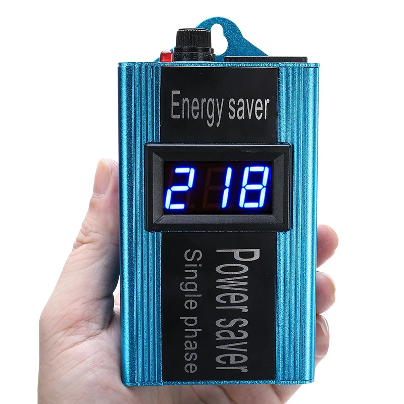 100 KW Smart Home ity Saving Box LCD Screen Factor Saver Socket Energy Saving Equipment for Use