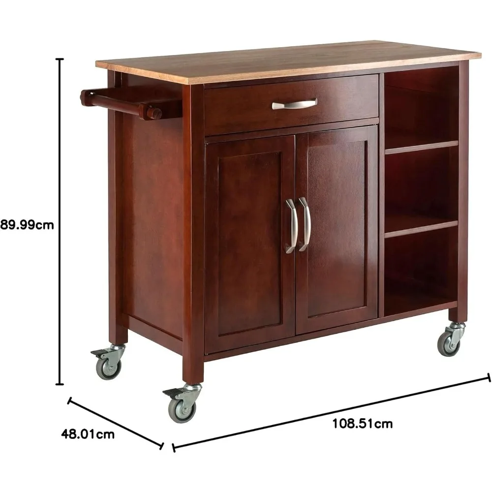 "خزائن المطبخ من الجوز الطبيعي"