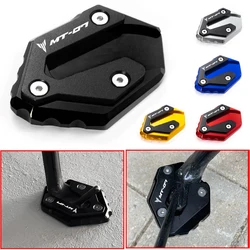 For YAMAHA MT07 MT 07 MT-07 MT09 tracer 900 /gt 700 /gt TRACER 9gt side stand extension pads enlarge stand plate expander