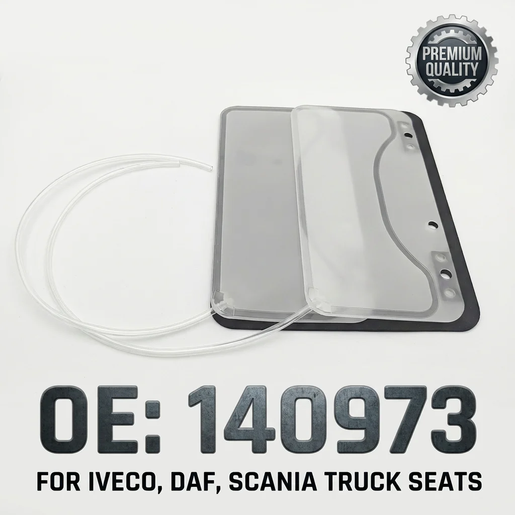 140973 Truck Seat Lumbar Support Airbag for IVECO Stralis DAF XF CF Scania P G R T for ISRI 6860 Seat Lumbar Bladder with Tubes