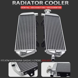 Aluminum Radiator For 2019-2023 KTM HUSQVARNA GASGAS Engine Cooler Cooling Coolant SX XC XC-W EXC MC EC Motorcycle Accessories
