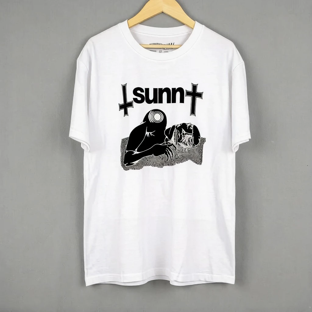 Danqi Yoyo T-Shirt Void Drone Rock Sleep Earth Men's Clothing Print Short Sleeve Cotton Tee Shirt American  Round Neck T-shirt