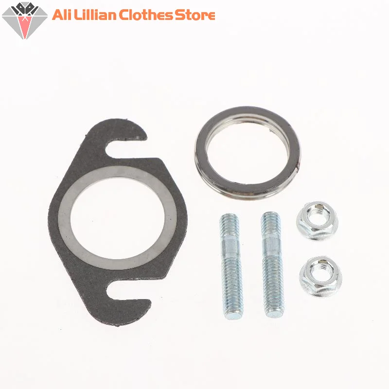 Screw Double Punch 50 Muffler Gasket Kit For 2T 50cc Scooter Roller Exhaust Pipe Replacement