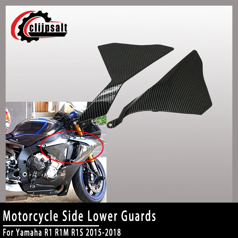 For Yamaha YZF1000 YZF 1000 R1 R1M R1S 2015 2016 2017 2018 Motorcycle Side Lower Guards Panel Exterior Fairing Accessories