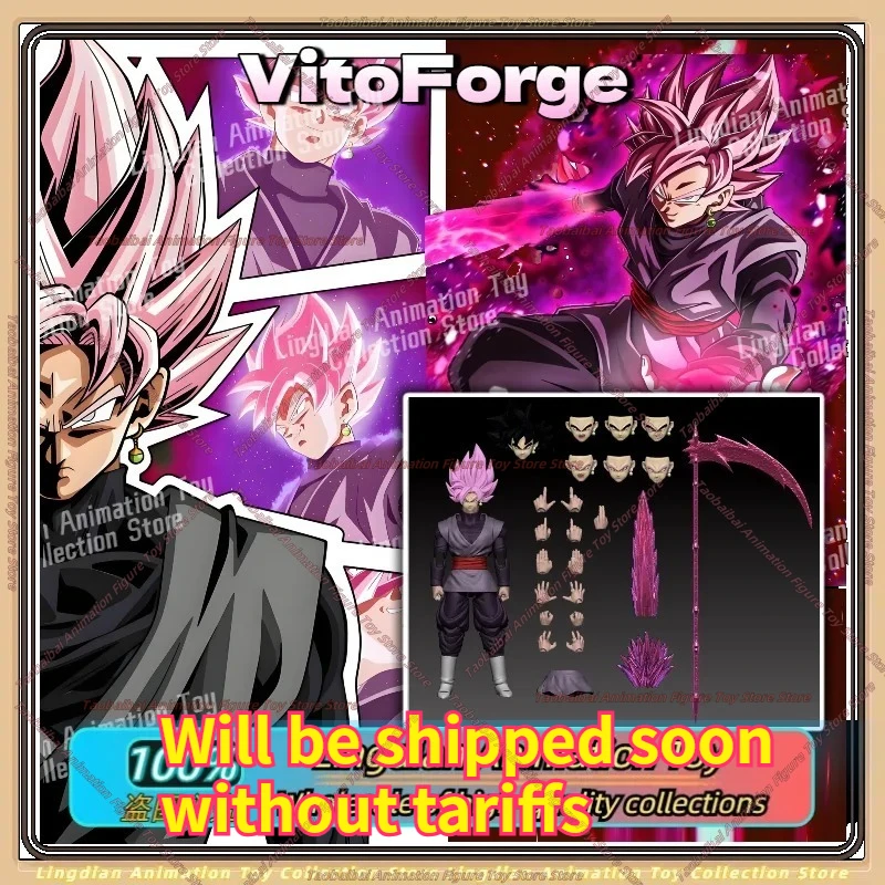 

VITOFORGE VF Studio Wu Shi Kama Lord Black Goku Black Gohan 1/12 Movable Figure Original and Will Be Shipped Soon