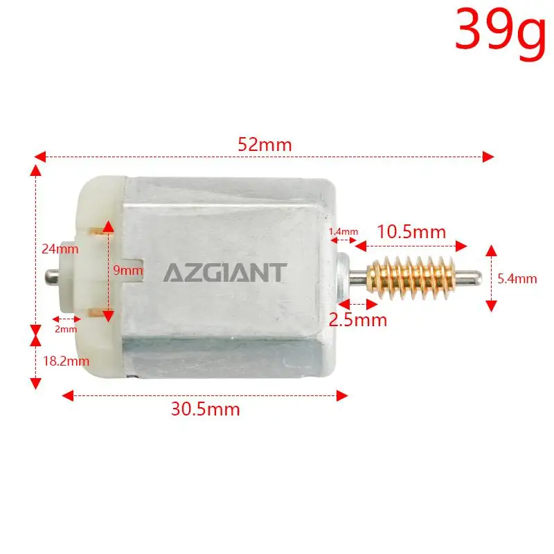 AZGIANT 12V Fold Mirror Internal Motor Car Interior Accessories DC FC-280 for Citroën DS7 Relay Auto Rearview