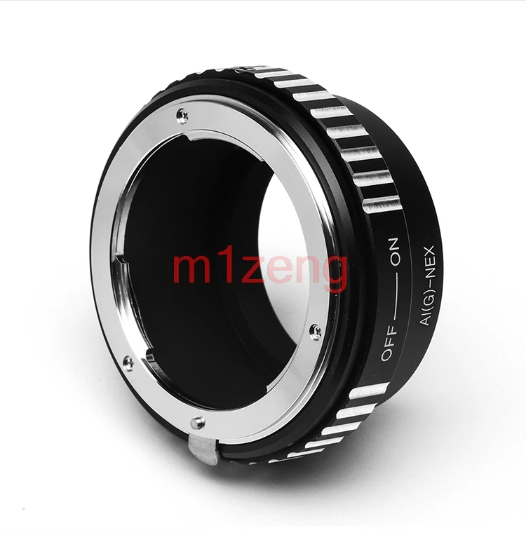 Nikon G-NEX อะแดปเตอร์แหวนสําหรับ Nikon G/F/AI/S/D เลนส์ sony e mount nex3/5/6/7 A7 A7r a9 a7c A7s A1 a7r4 A6700 ZV-E10 ZVE1 กล้อง