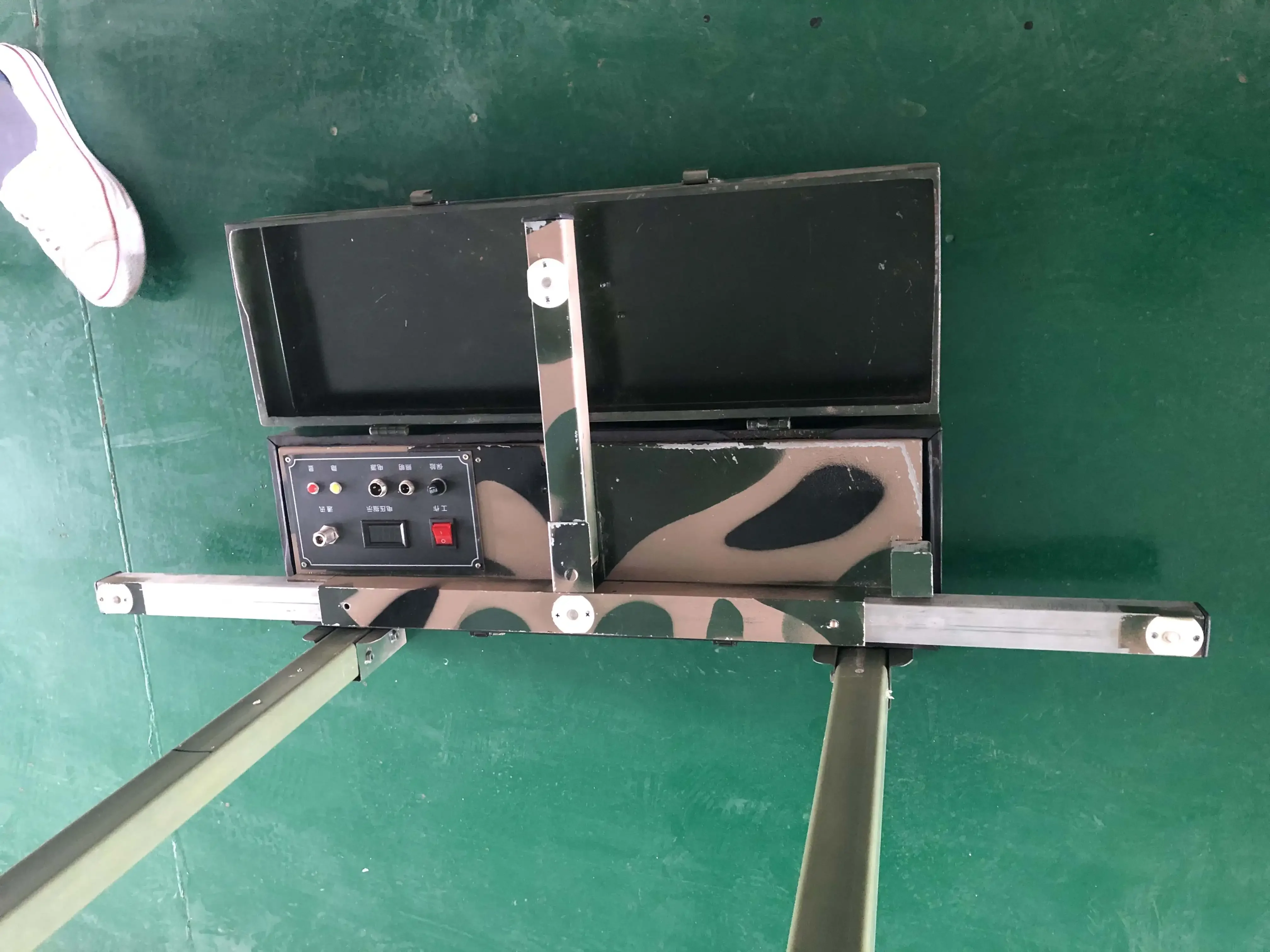 Tactical Shooting Range Equipment Steel Portable Folding Static Target Shooting Target System