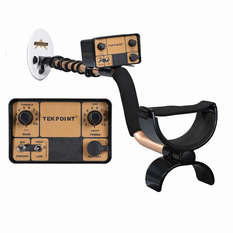 TEKPOINT-2 Portable Metal Detector High Sensitivity Jewelry Gold Finder for Outdoor Treasure Hunting