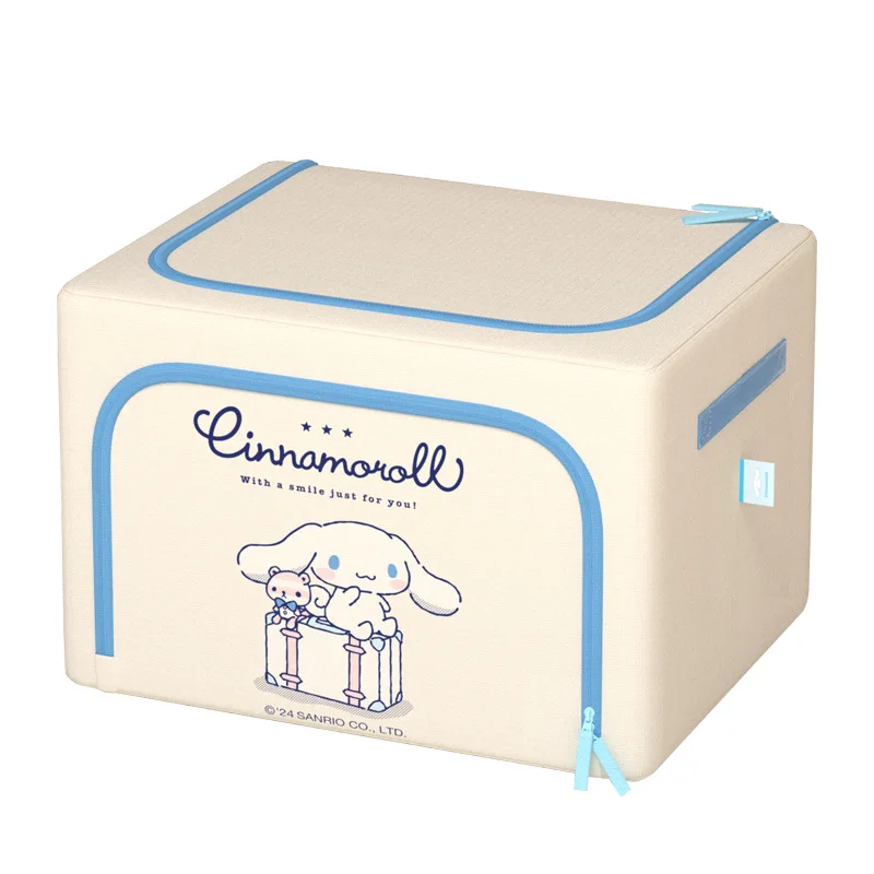 Hello Kittys Storage Box Sanrios Water Proof Foldable Tidy Dormitory Clothing Quilt Oxford Cloth Foldable Fabric Anime Kawaii