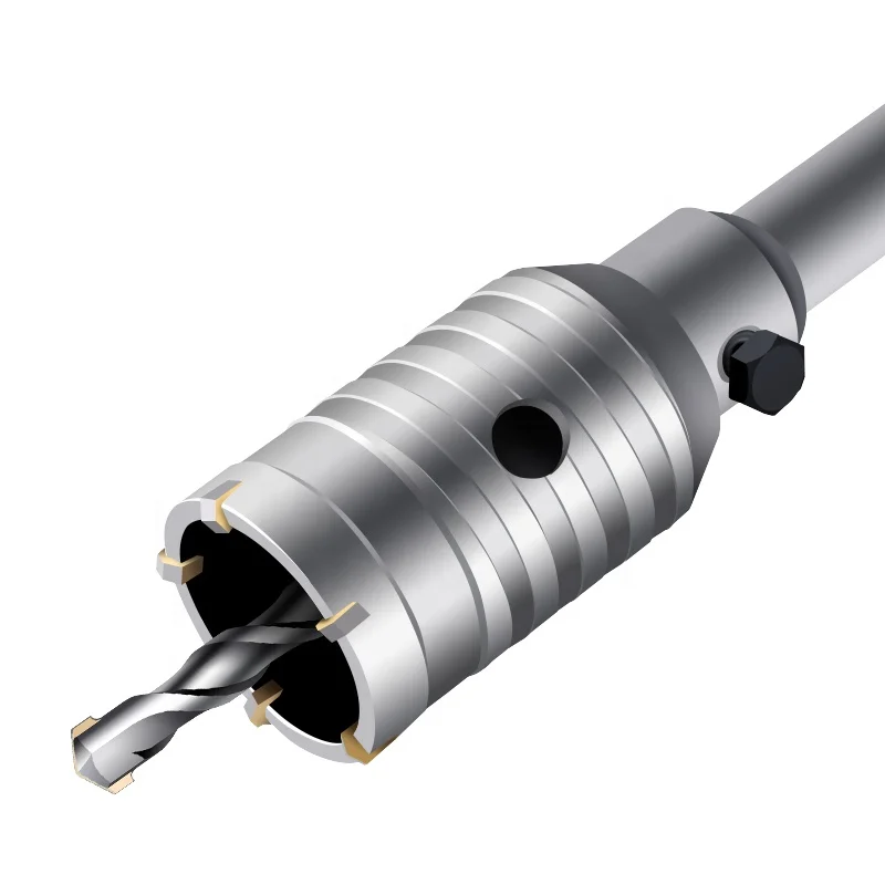 

High Quality Steel and Carbide Core Drill Tubes 30mm-100mm Diamond Core Drill Bit for Cement Stone Concrete Wall