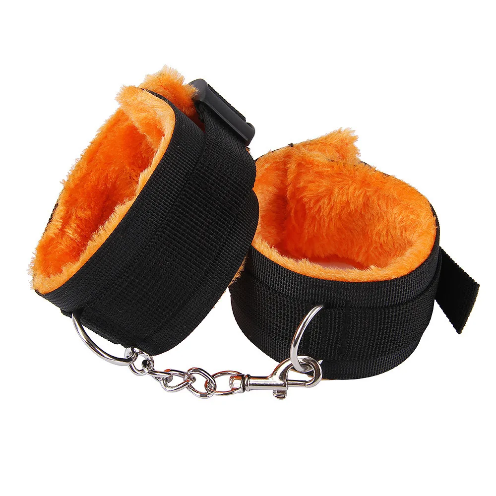 Adjustable Sexy Plush Handcuffs Women Ankle Cuff Bracelet Cosplay Fetish Sex Toys Accessories Bdsm Adult Game Toys Supplies