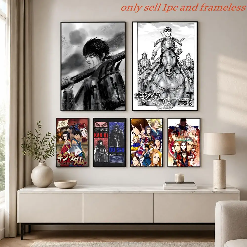 High-octane anime K-KingudamuS Poster Posters Sticky HD Quality Poster Wall Art Painting Study Wall De