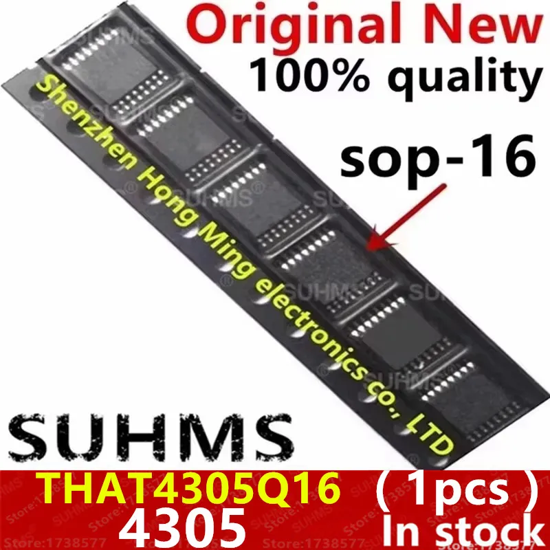(1piece)100% New THAT4305Q16-U THAT4305Q16 THAT4305 4305 sop-16