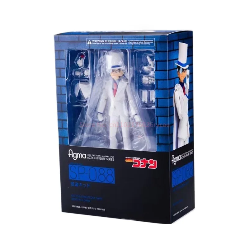 Detective Conan Kaitou Kid Joint Movable 14cm Action Figures Toys Gifts Anime Figurine Model Collect Ornaments Toys Gift