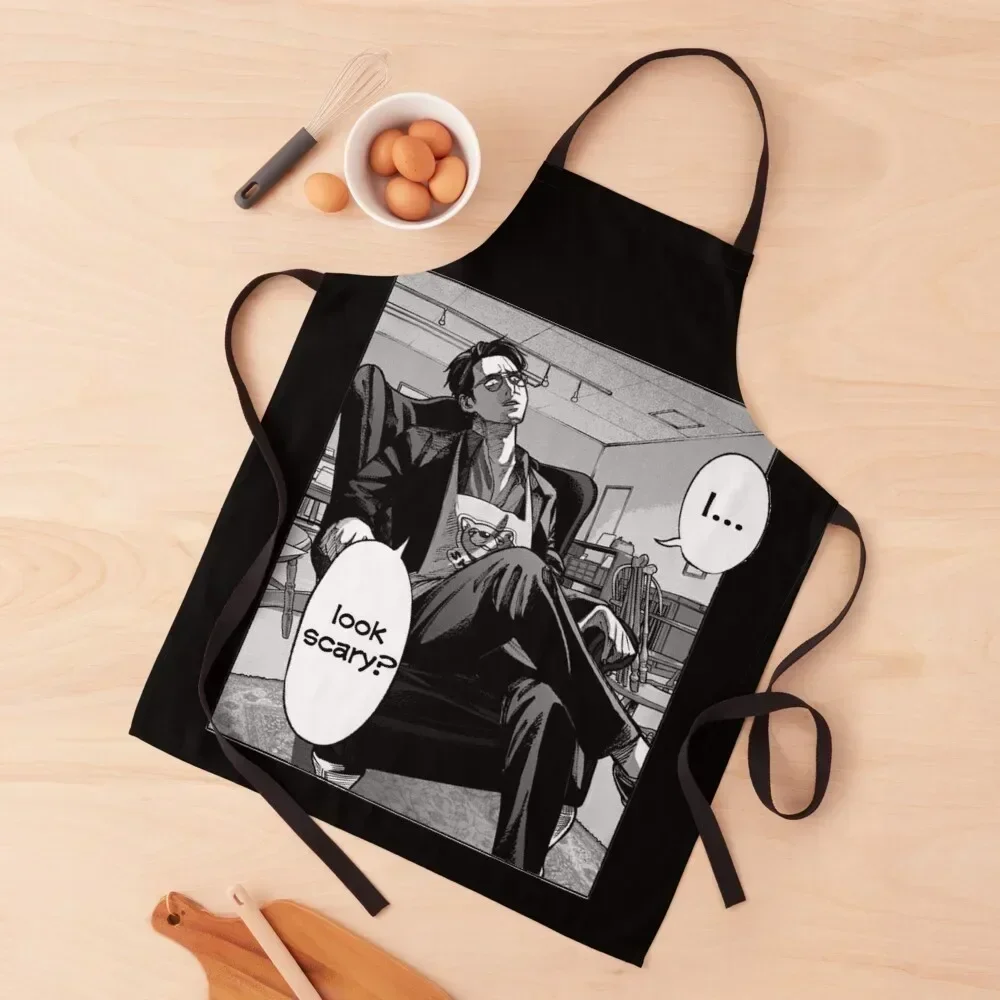 

The Way of The Househusband Apron Kitchenware Professional Barber cook wear New year's Apron