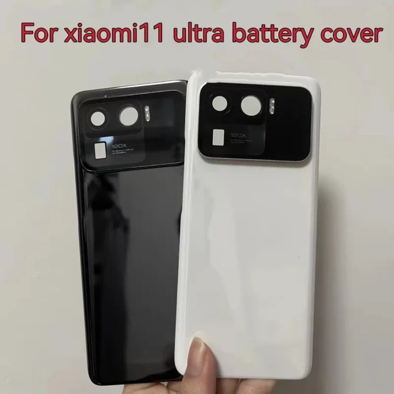 For Mi 11 Ultra Battery Back Cover Replaces M2102K1G, M2102Phone Back Door Shell, Replaces M2102K1G,