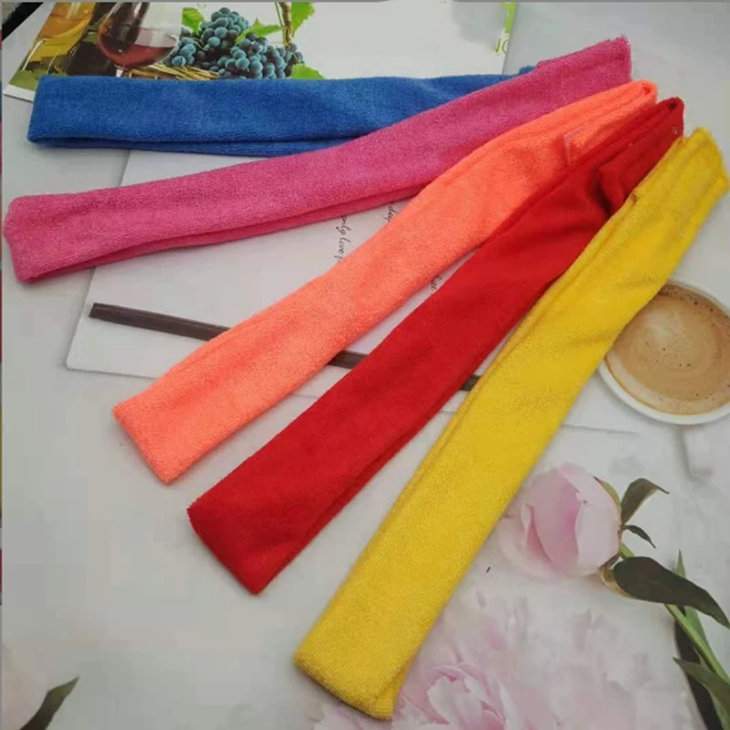 5Pcs Towel Cloth Hair Band Yoga Women's Headband Comfortable Washing Exercise Yoga Women's Headband