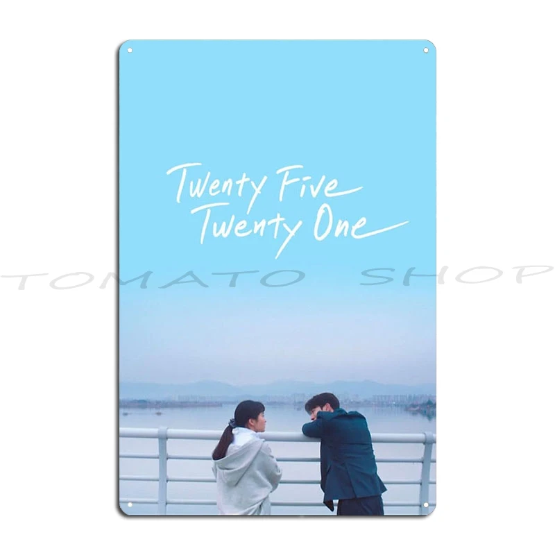 Twenty Five Twenty One Kdrama Nam Joo Hyuk Kim Taeri Metal Sign Poster Cinema Cinema Living Room Home Customized Tin Sign Poster